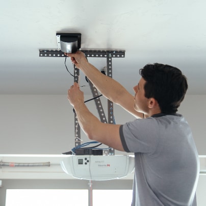 York vivint garage door control